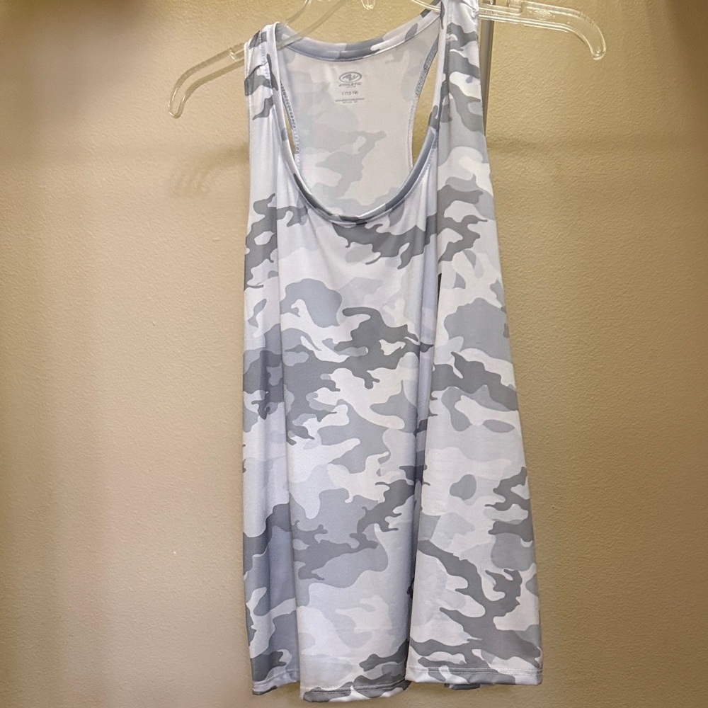 Gray Camo Women's Tank Top
